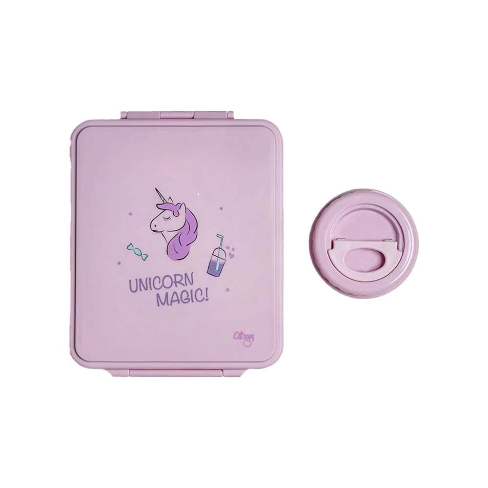 Citron - My Grand Lunchbox (includes Lunchbox & Thermal 250ml Jar) Stormy Unicorn 