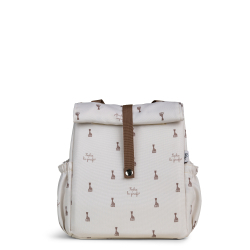 Citron x Sophie La Giraffe Roll Up insulated Lunch/School Bag 