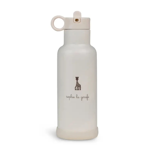 Citron - 500ml Stainless Steel Thermos Bottle - Sophie La Giraffe Beige 