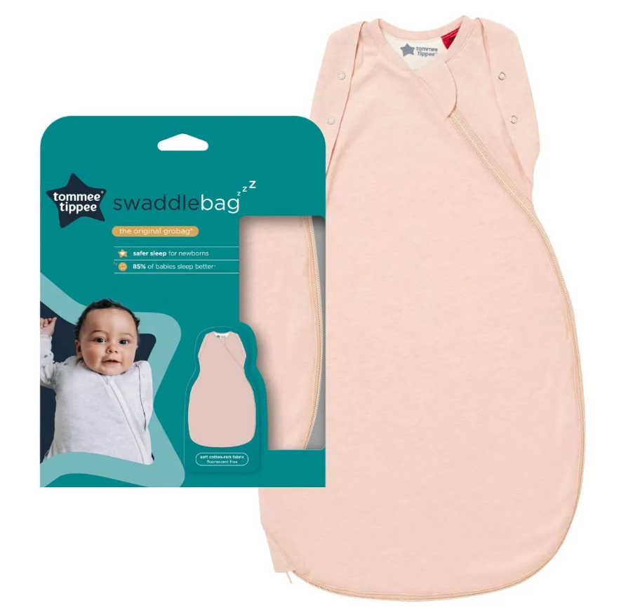 Tommee Tippee Swaddle Bag 3-6 1.00TOG Blush 