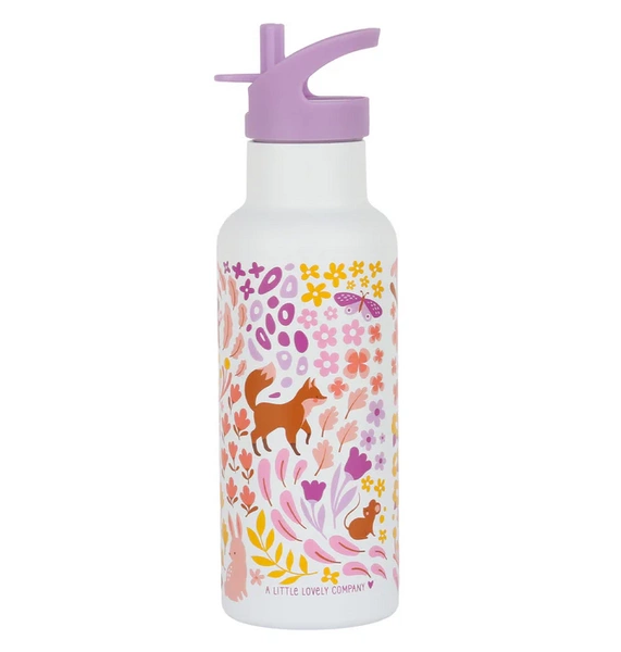 A Little Lovely Company XL Stainless steel Bottle Flower Garden 
