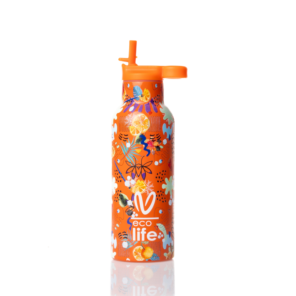 Eco Life Thermos 500ml Ice Orange 