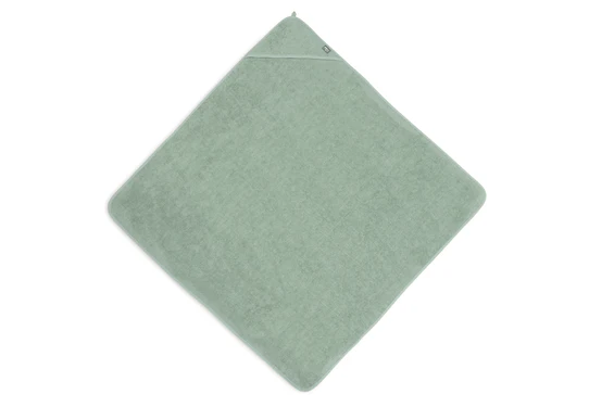 Jollein Bath Cape Terry 75x75 ash Green