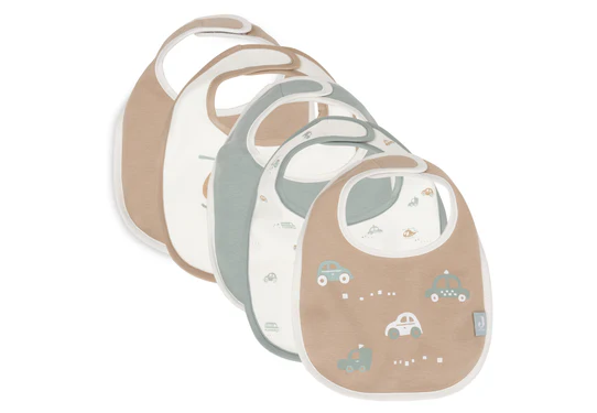Jollein Bib Waterproof On the go (5pack)