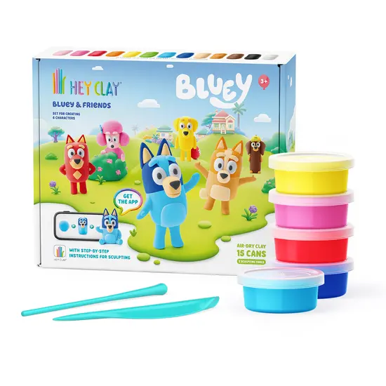 Hey Clay - Bluey & Friends 