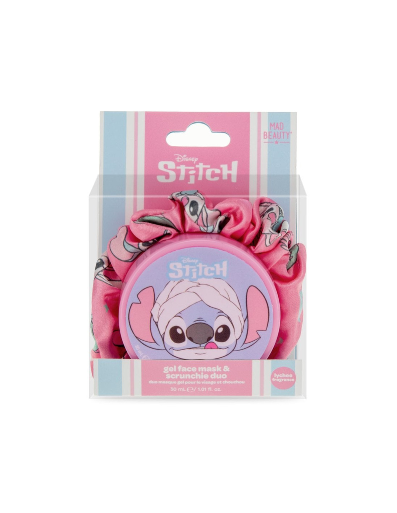 Mad Beauty Stitch Pamper Gel Face Mask & Scrunchie Duo 