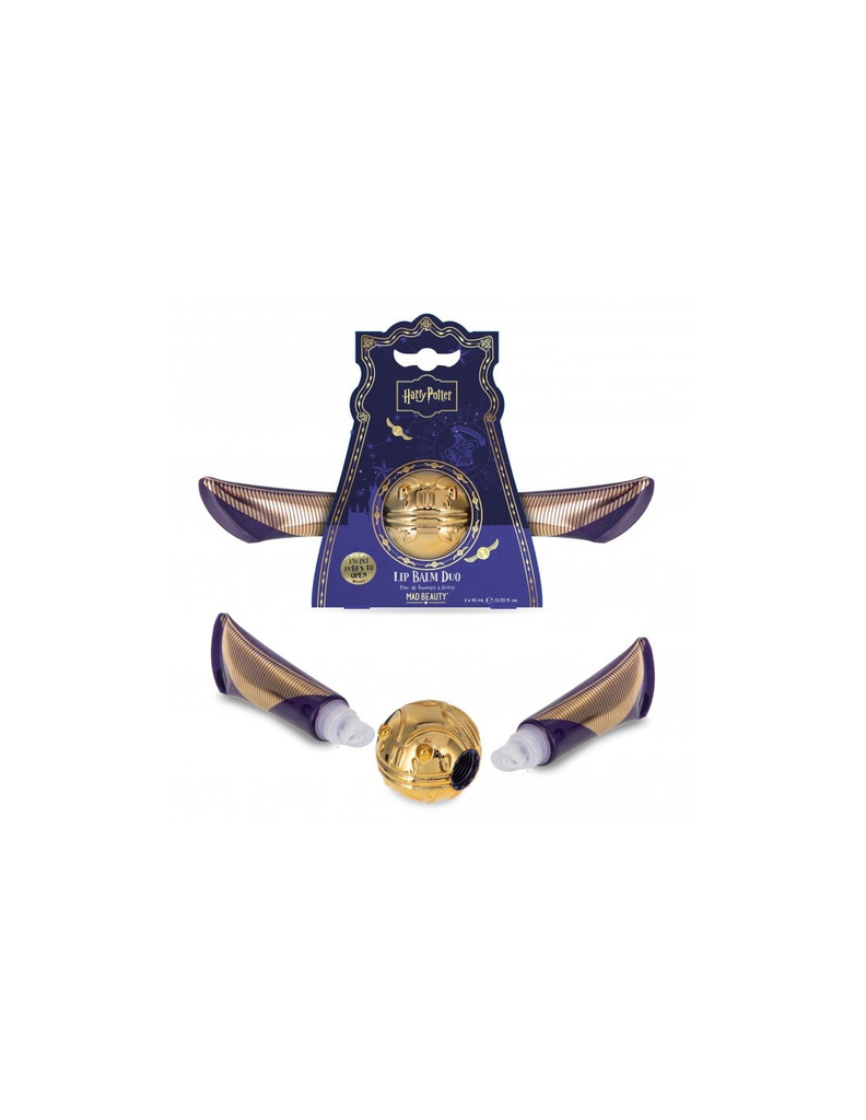 Mad Beauty Harry Potter Snitch Lip Balm Duo 