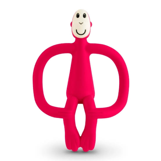 Matchstick Monkey Teething Monkey Red 