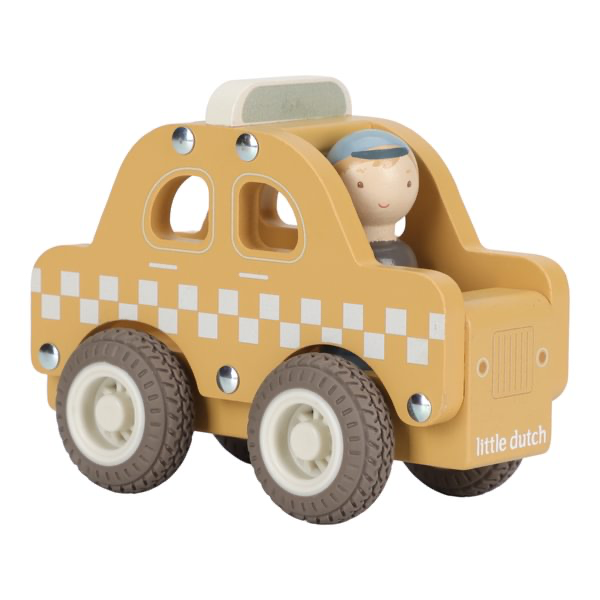 Little Dutch - Wooden taxi FSC