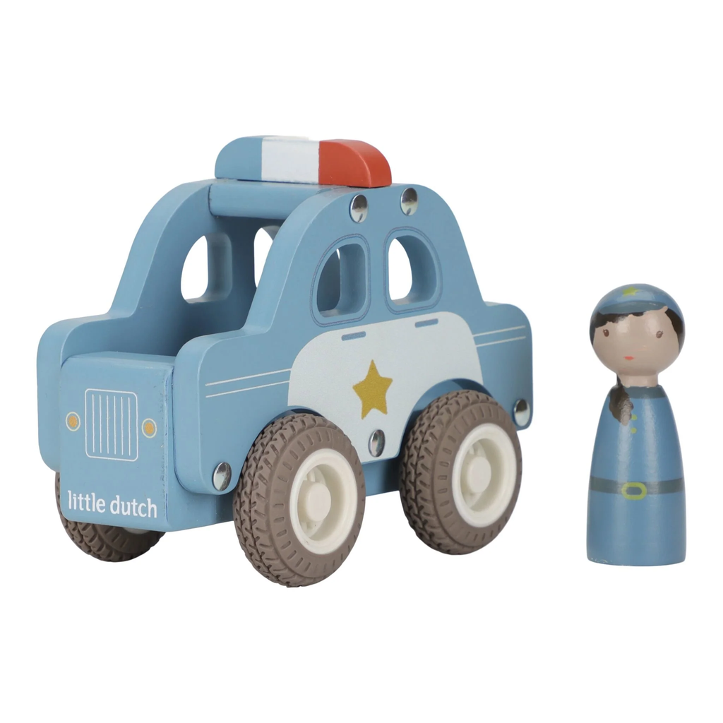 Little Dutch - Wooden police car FSC
