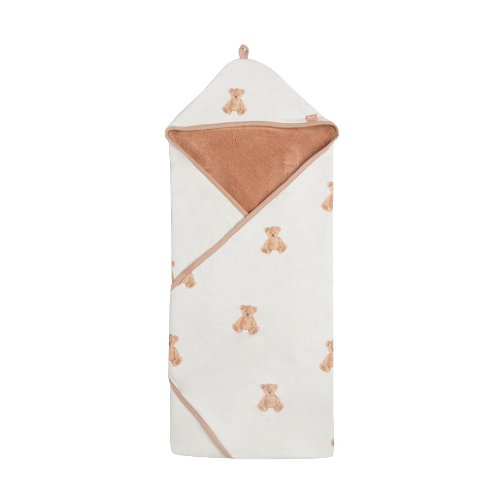 Jollein Teddy Bear Car Seat Blanket 