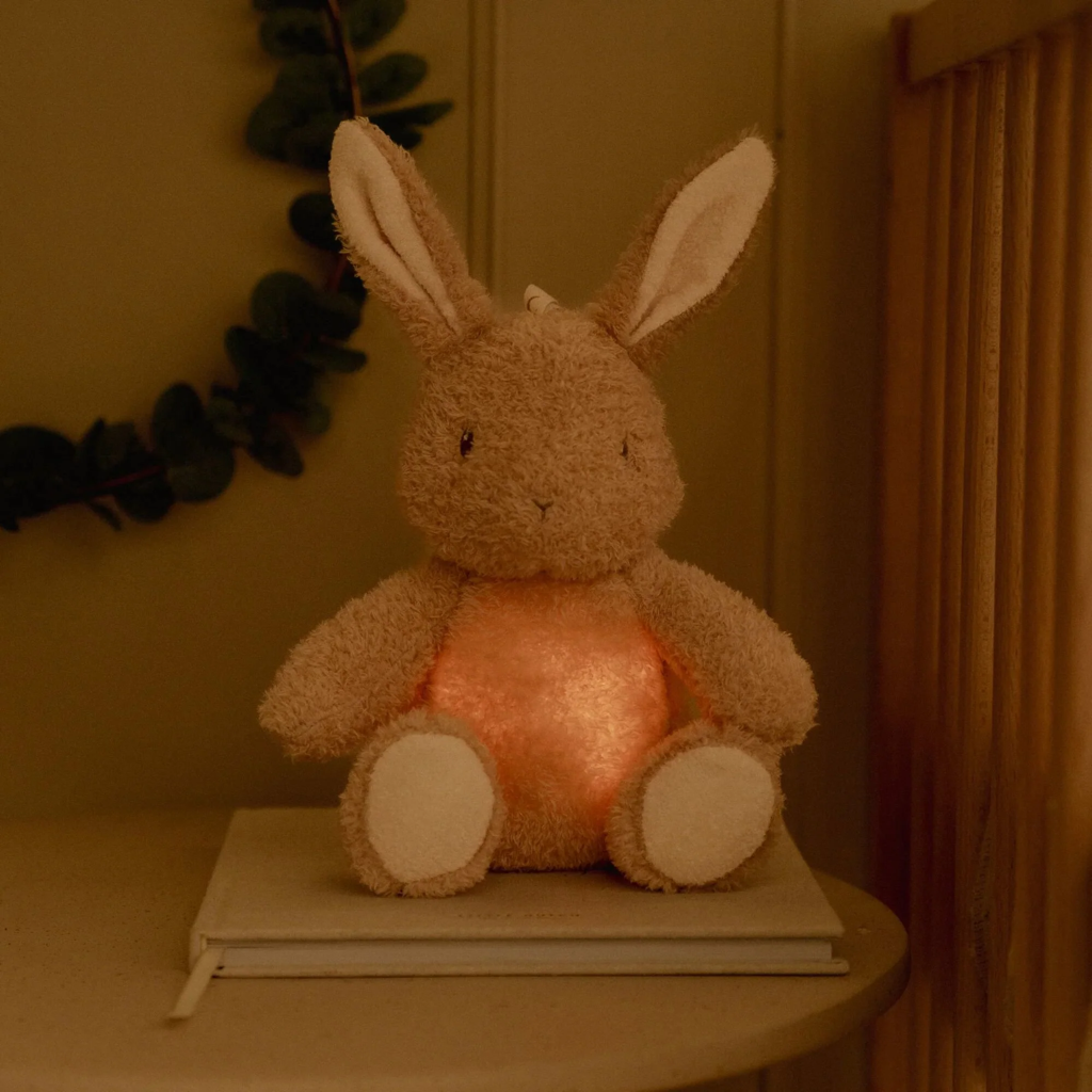 Little Dutch - Fabric bunny with light, white noise & music - rechargeable 
