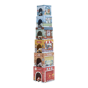 Little Dutch - Sorting pyramid with cars FSC