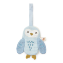 Little Dutch - Fabric comforter Owl with pacifier clip