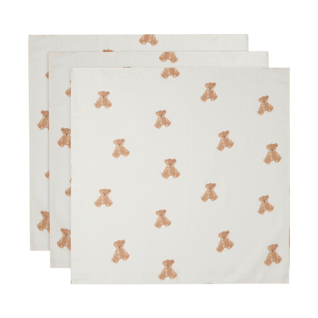 Jollein Teddy Bear Muslin Cloth 