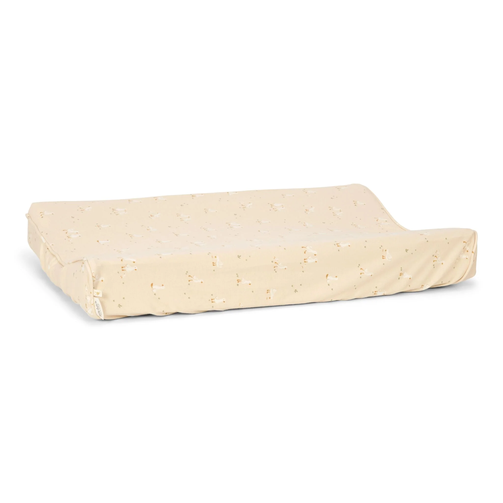 Little Dutch - Changing pad cover Little Goose (beige)