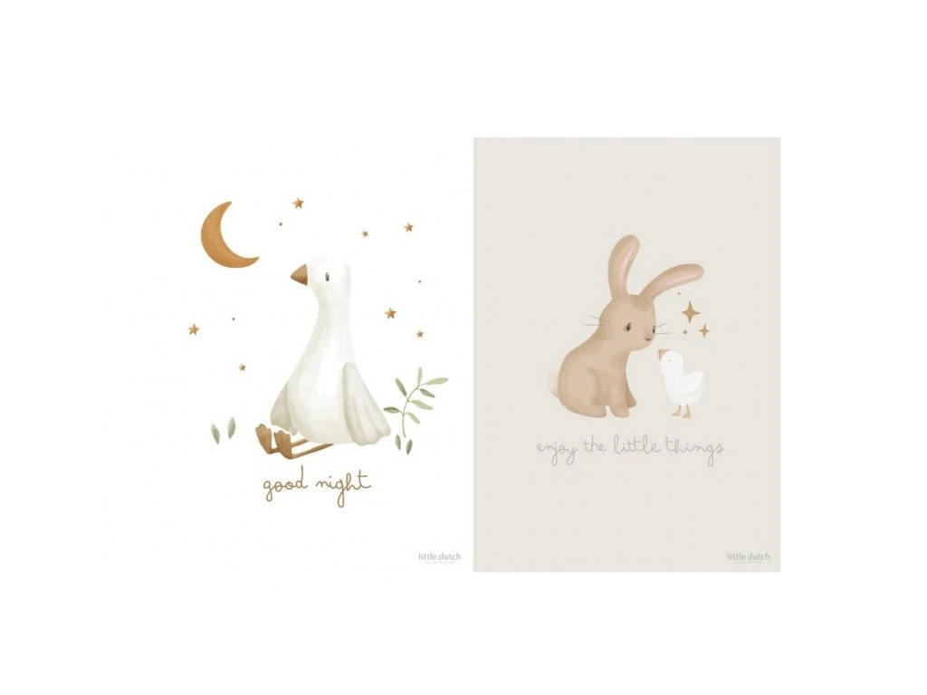 Little Dutch - Poster A3 NBN Little Goose