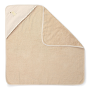 Little Dutch - Embroidered hooded towel Baby Bunny 75x75