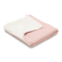 Little Dutch - Knitted blanket with fleece lining Pure Blossom 
