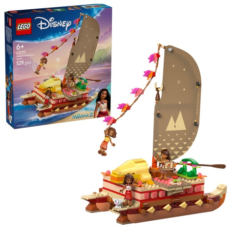 Lego Moana's Adventure Canoe 