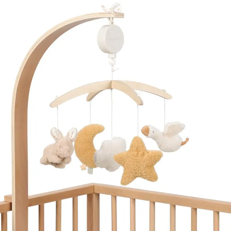 LITTLE DUTCH Wooden Music Mobile Newborn Naturals FSC