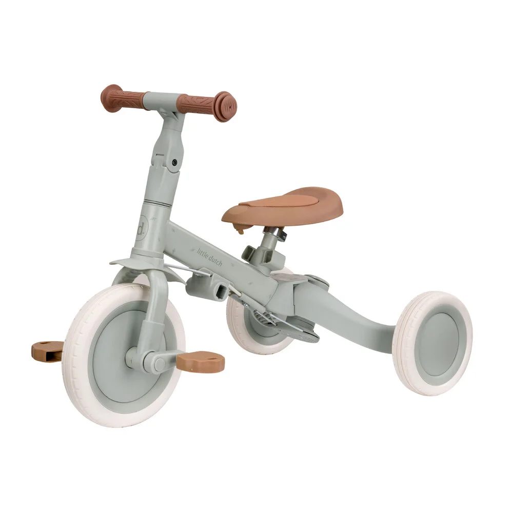 LITTLE DUTCH Tricycle Green Leaf