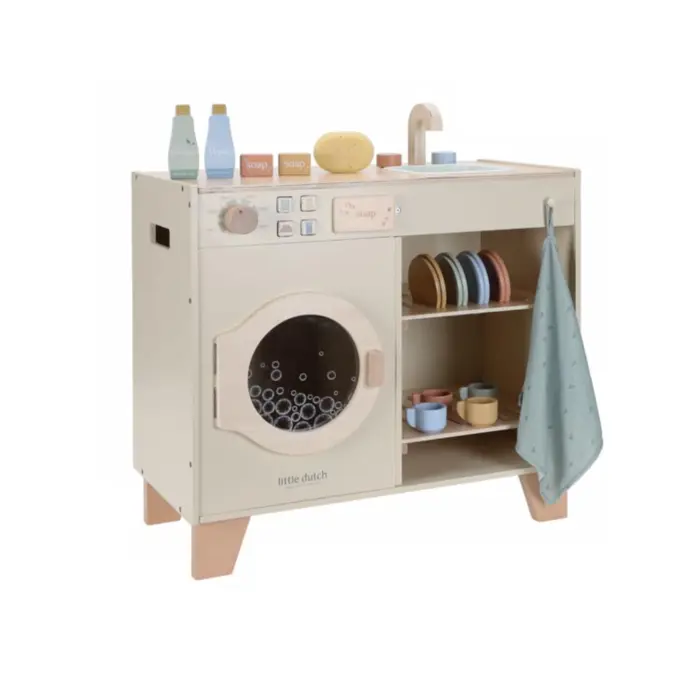 LITTLE DUTCH Wooden washing machine FSC Limited Edition