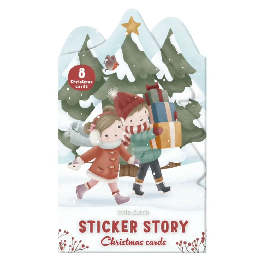 LITTLE DUTCH Sticker story Christmas