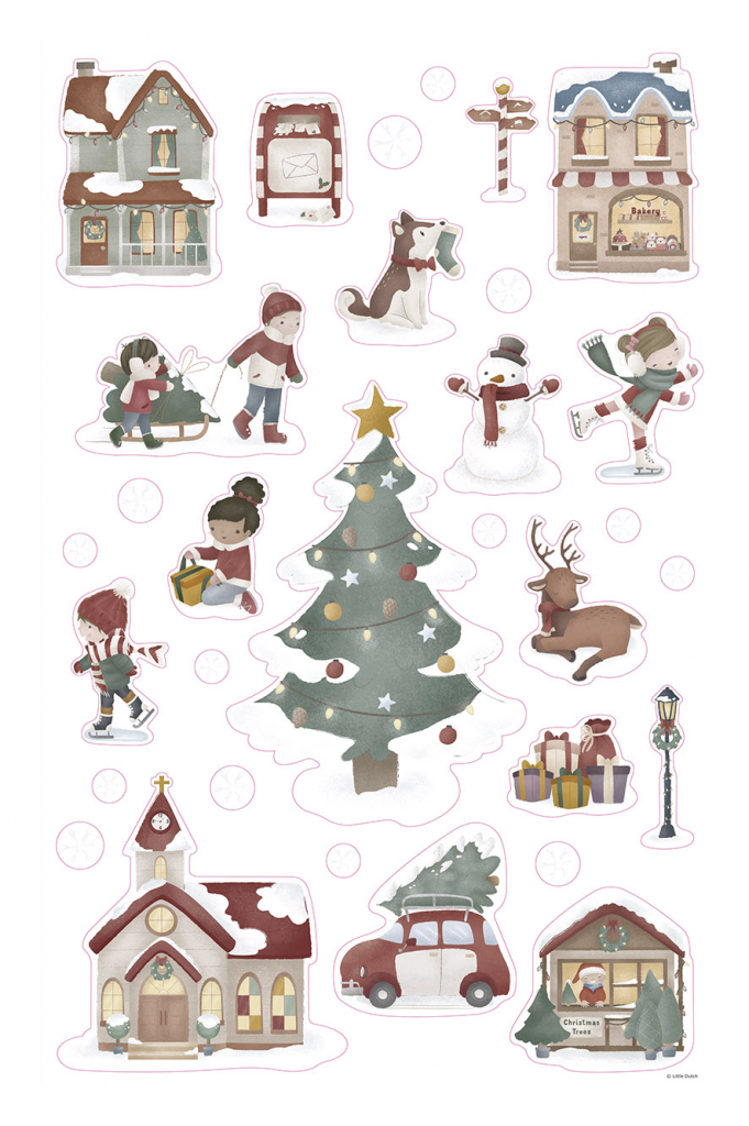 Window Stickers Christmas