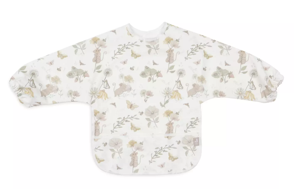 Jollein Bib Waterproof with Sleeves Dreamy Mouse 