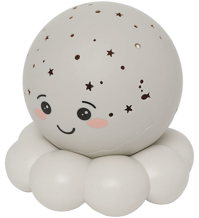 Cloud B - Night Projector Octopus Grey