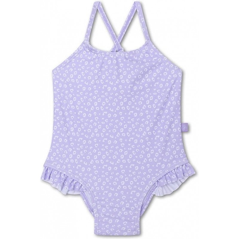 Swim Essentials Swimwear Bathsuit Lilac Leopard (110/116)