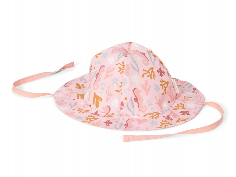 Little Dutch hat Size 1 (62/80) Coral Sea Pink 