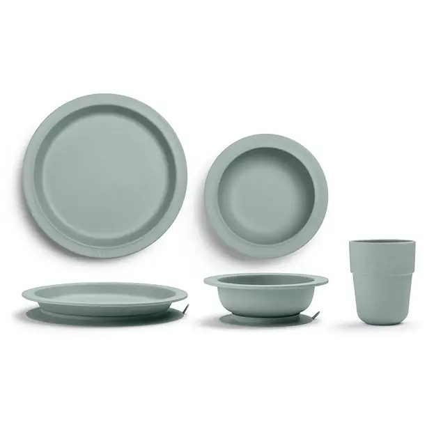 Elodie 3-piece Dinner Set - Pebble Green