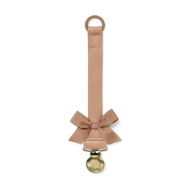 Elodie - Pacifier Clip - Soft Terracotta