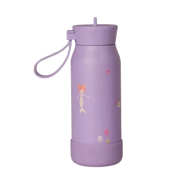 Citron 250ml Stainless Steel Thermos Bottle - Mermaid