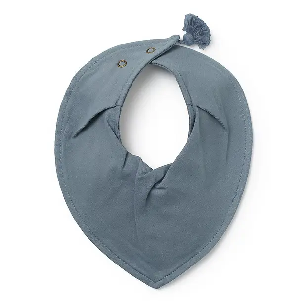 Elodie - Drool Bib - Tender Blue