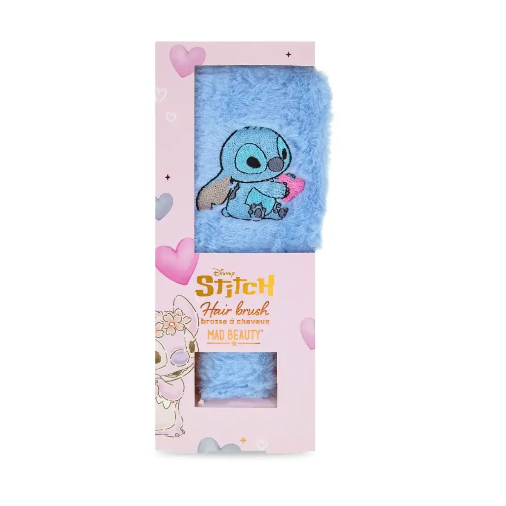 I Heart Stitch Fluffy Hairbrush