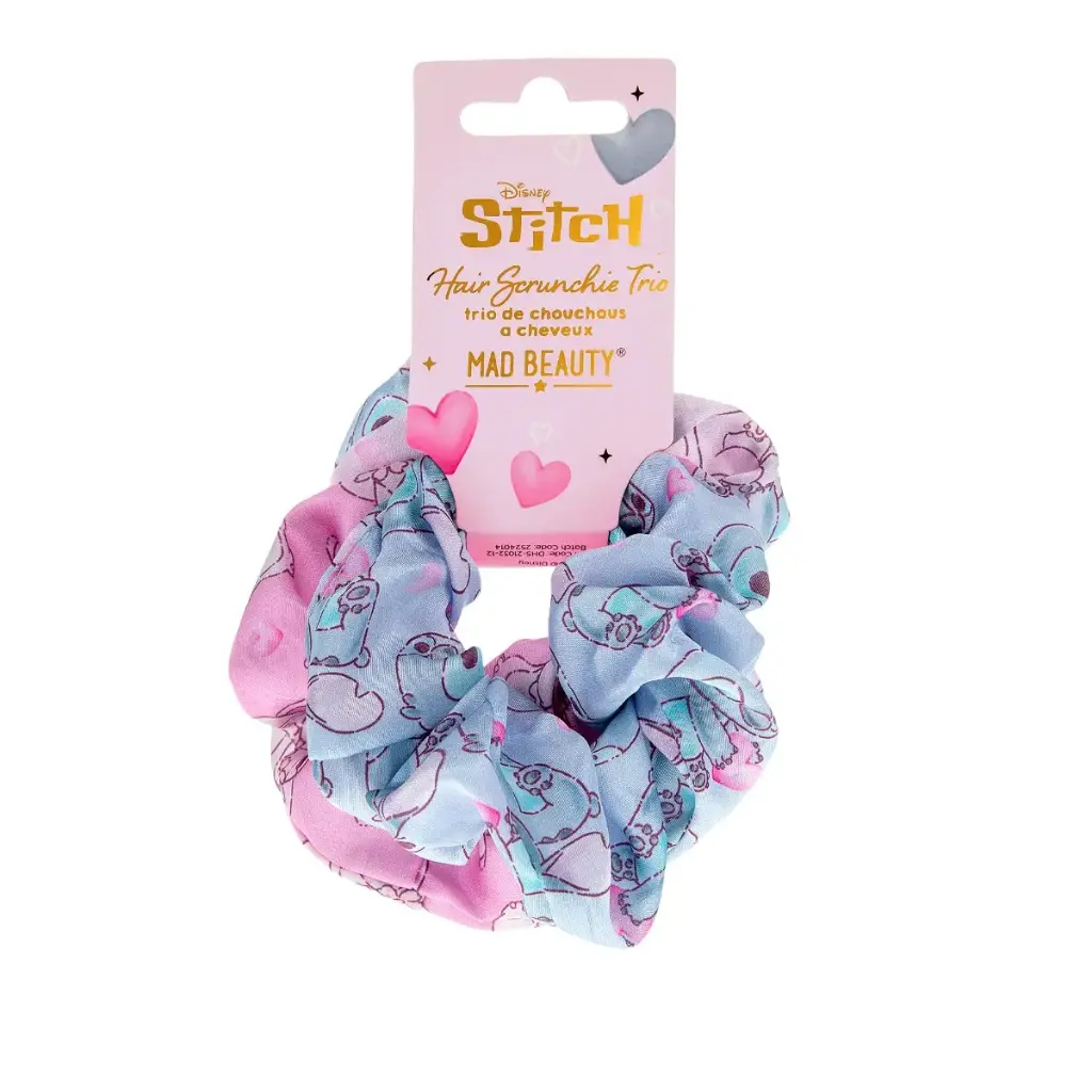 I Heart Stitch Scrunchy Trio
