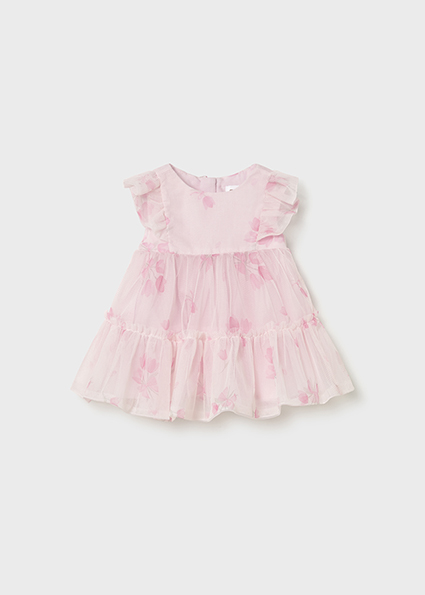  Mayoral Tulle dress Baby Rose 