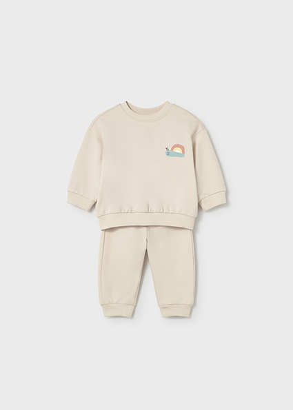  Mayoral 2pc tracksuit Almond    