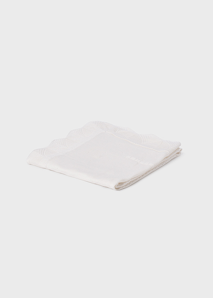  Mayoral Knit baby blanket Pottery   