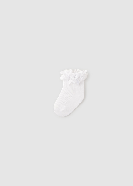  Mayoral Frilly sock White     