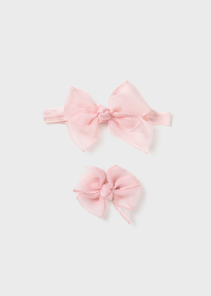  Mayoral Headband elastic Tulip rose