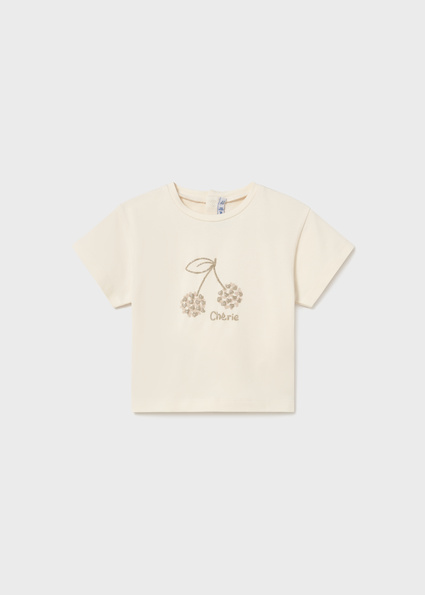 Mayoral Basic s/s t-shirt Bone