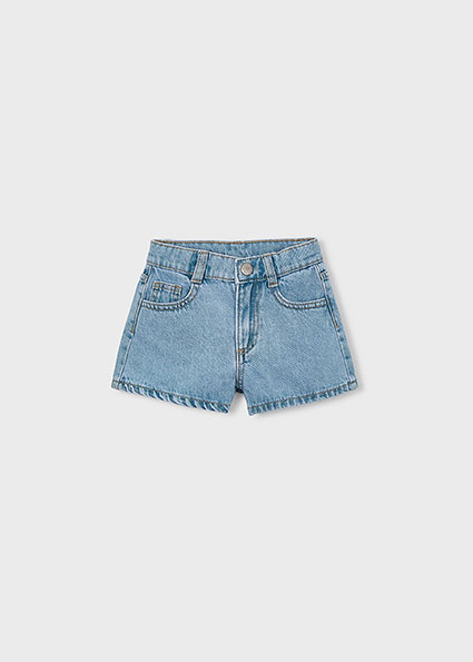 Mayoral Basic denim shorts Light