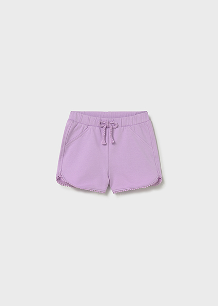 Mayoral Chenille shorts Lilac