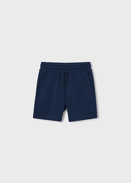 Mayoral Basic fleece shorts Navy