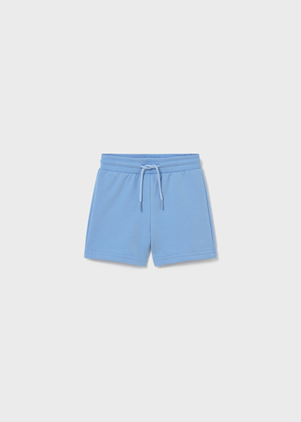 Mayoral Basic fleece shorts Sky blue