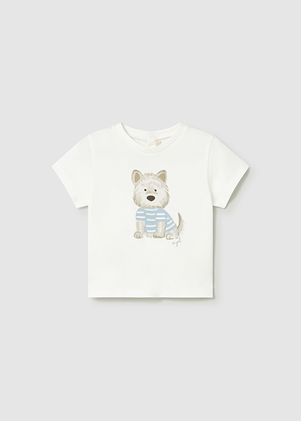 Mayoral S/s t-shirt Cream